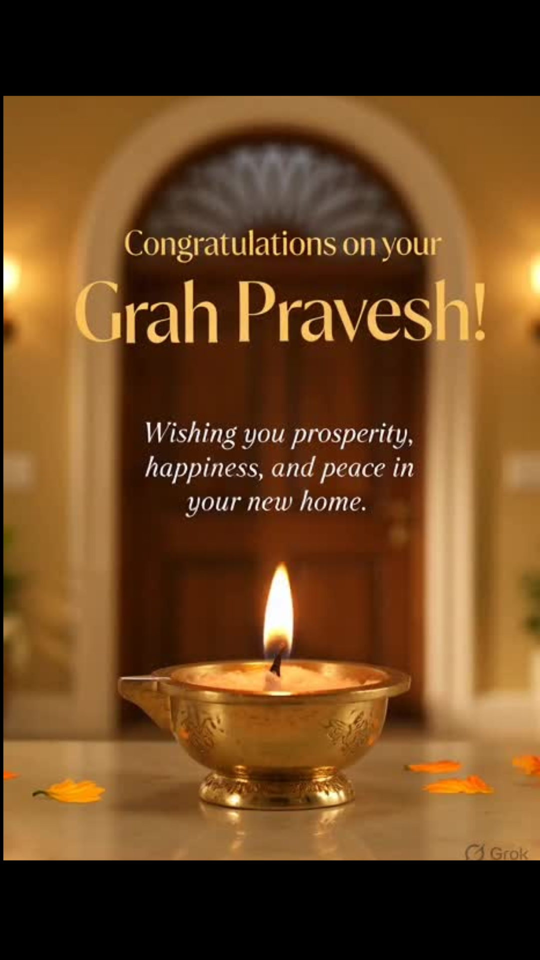 Congratulations on Your Grah Pravesh