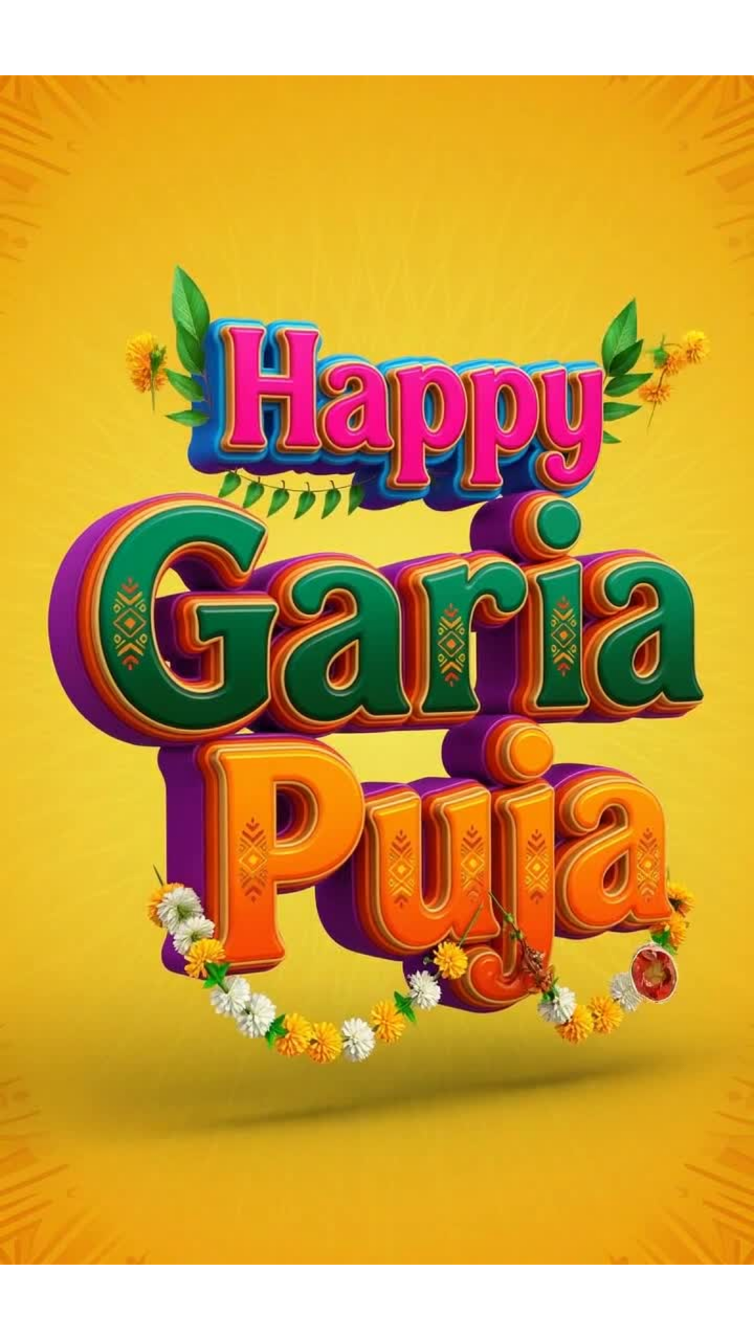 Happy Garia Puja